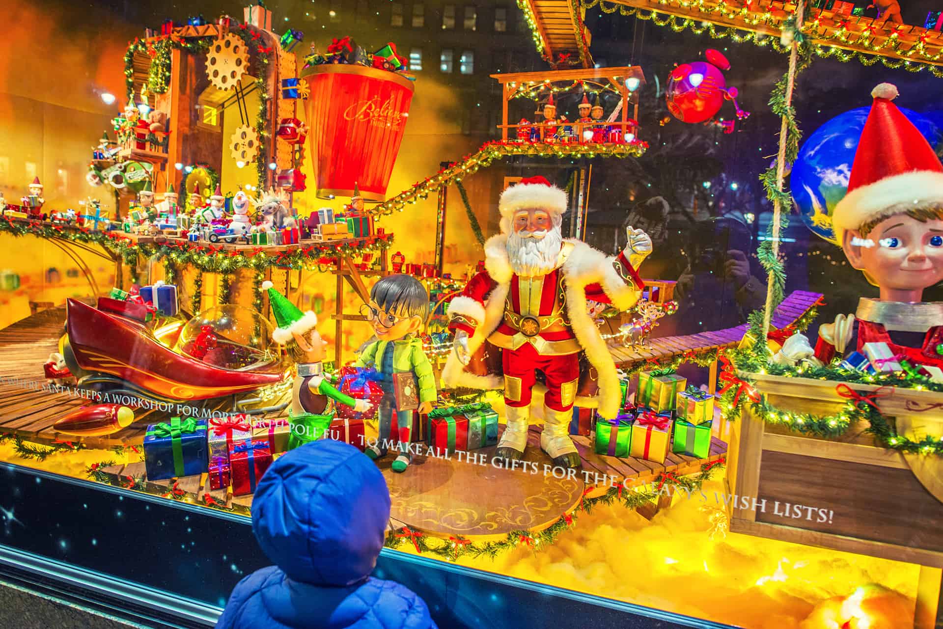 macys vitrines noel