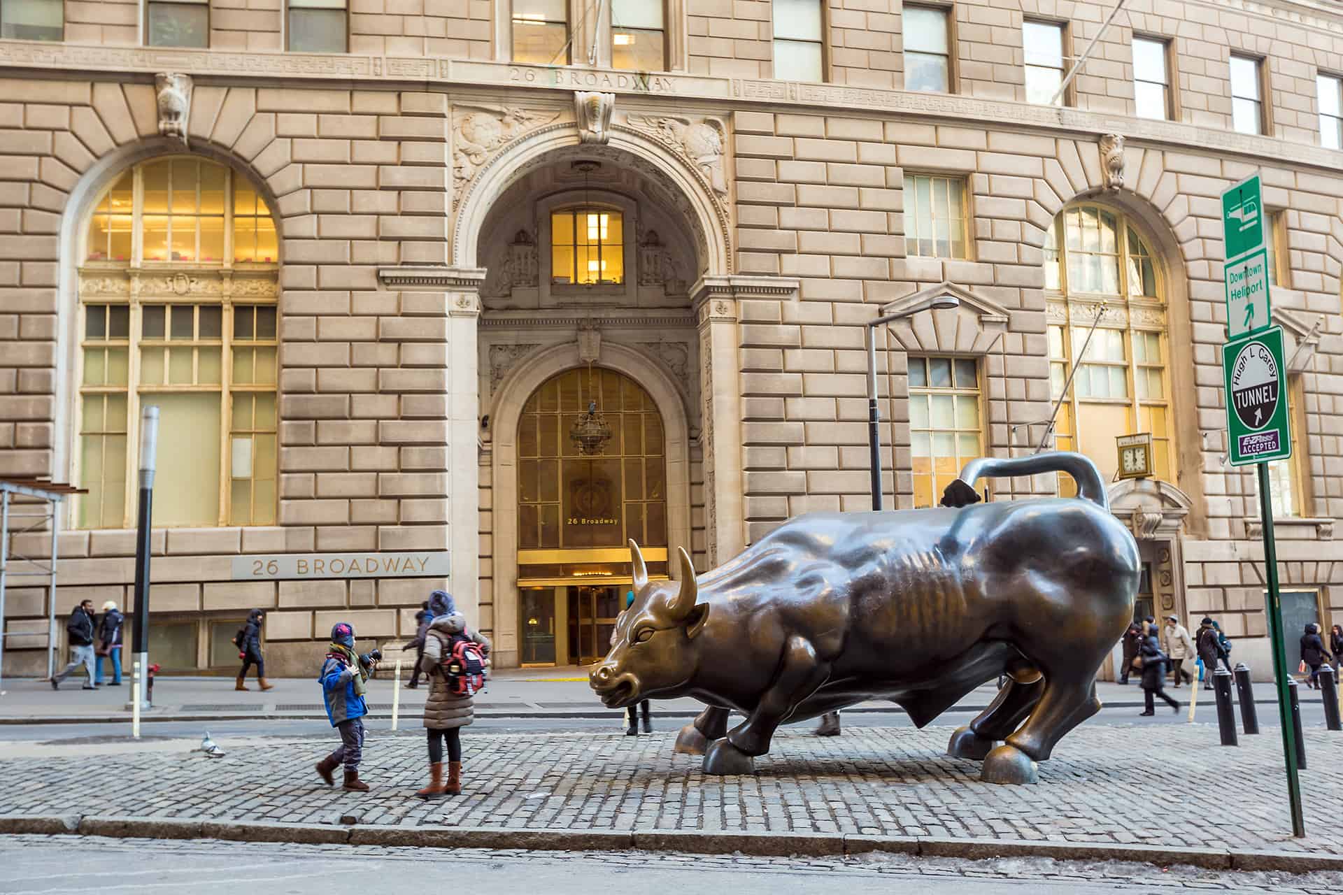 embleme quartier wall street