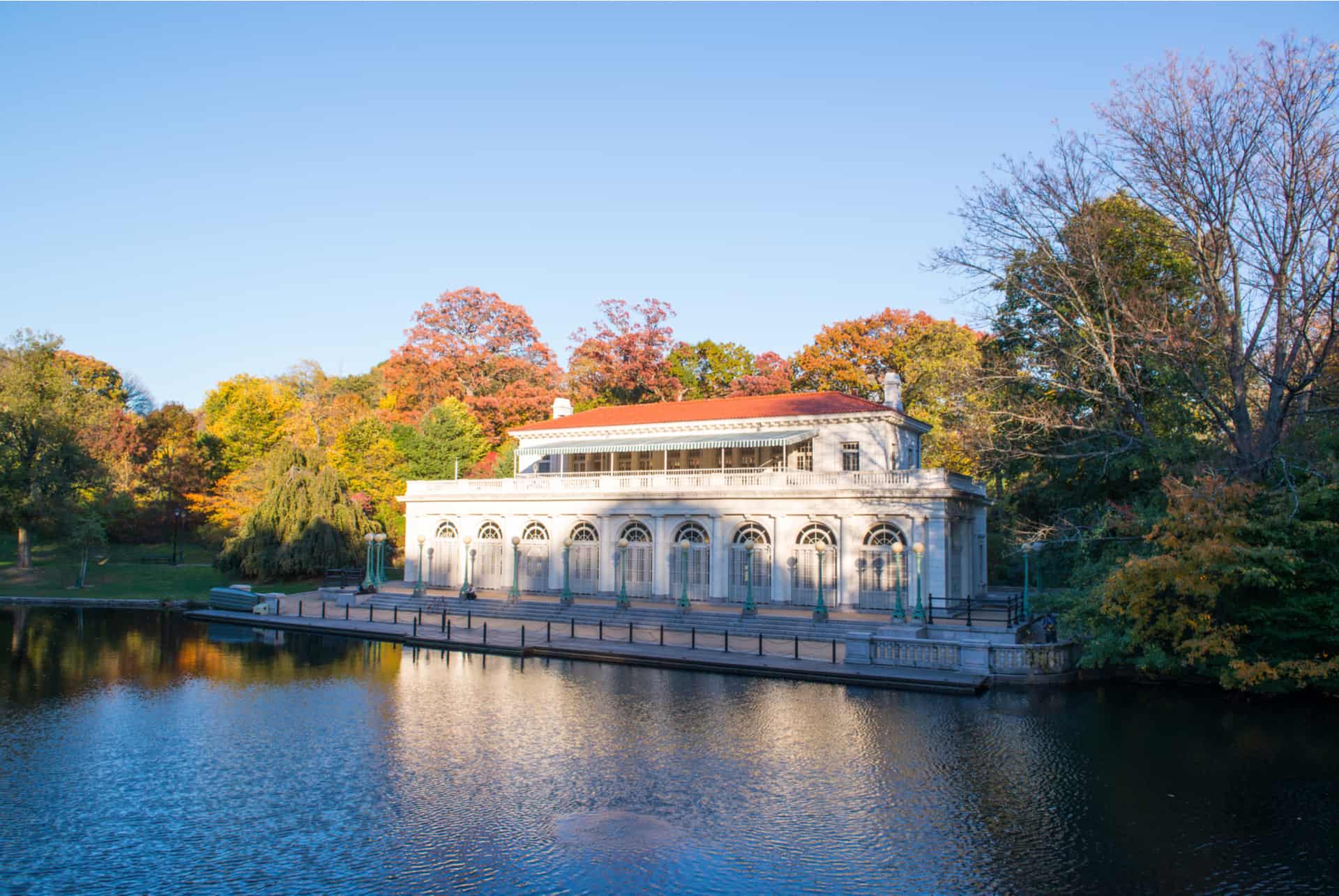 prospect park à brooklyn en automne