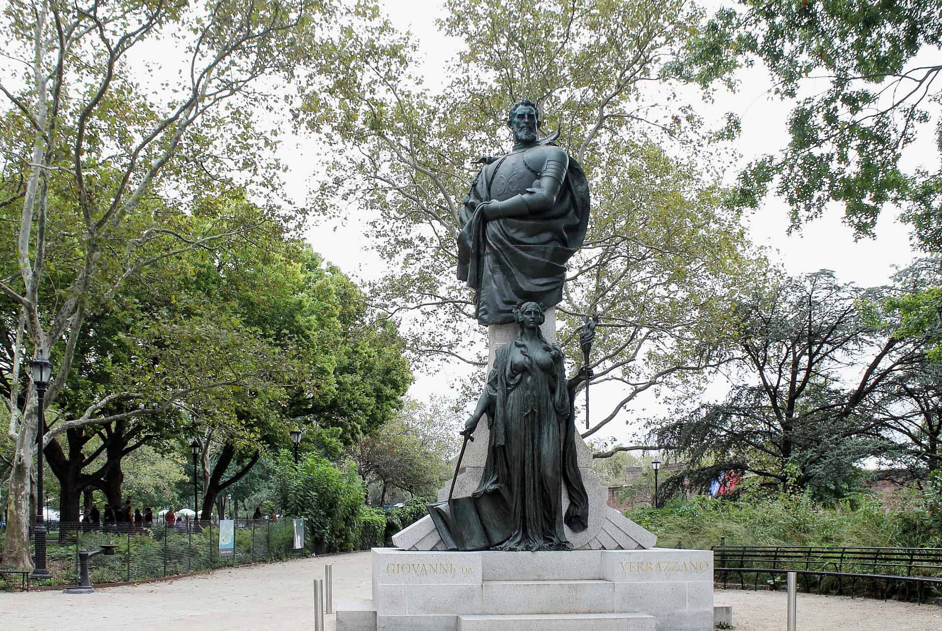 statue a battery park statue a battery park