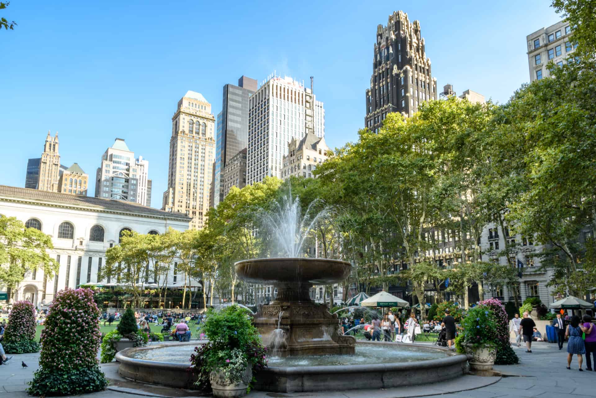 visiter bryant park a manhattan