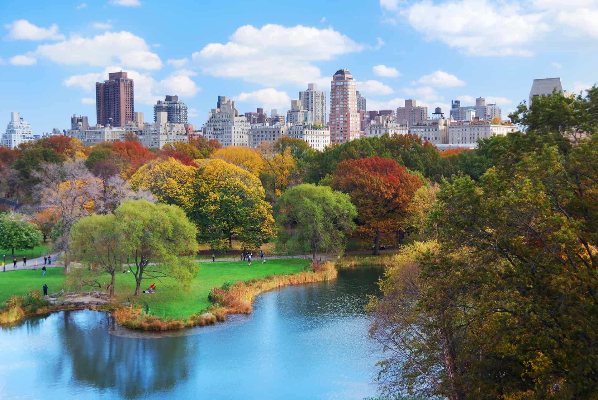 central park pres de columbus circle a new york
