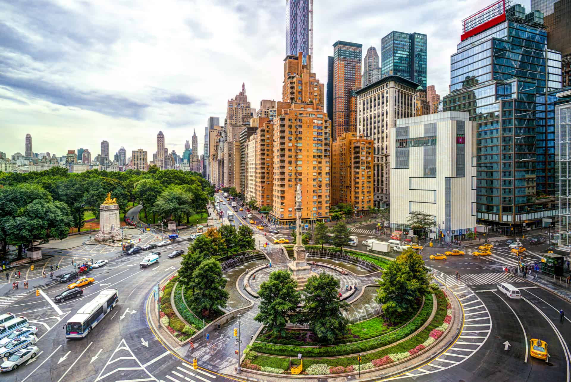 visiter columbus circle a new york