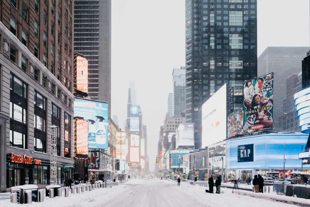 new york neige