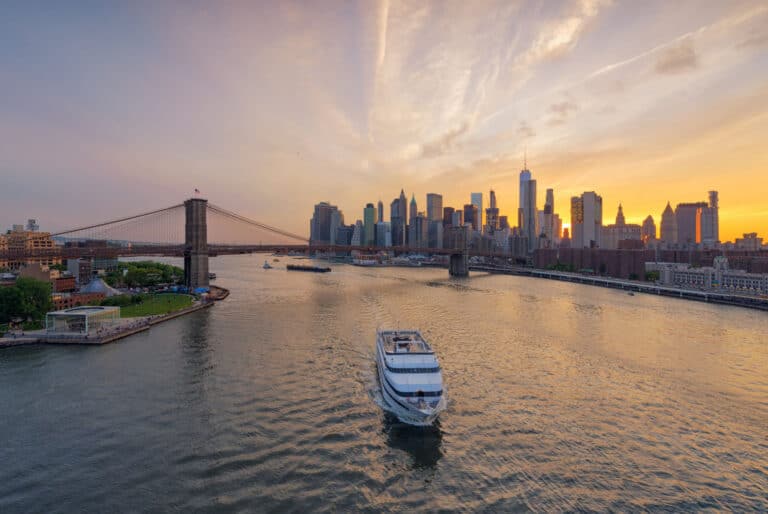 Croisière au coucher du soleil sur la Statue de la Liberté