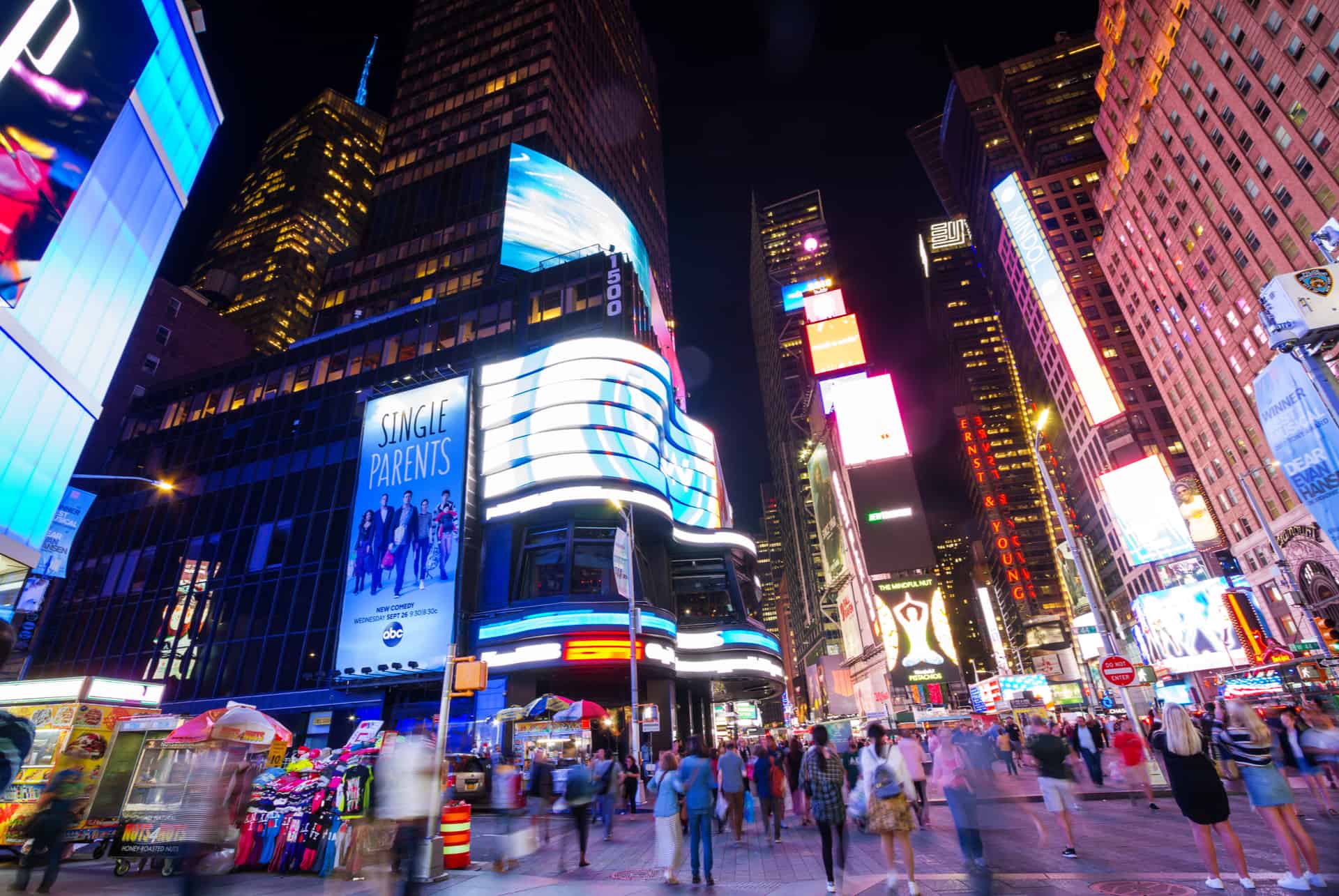 times square de nuit