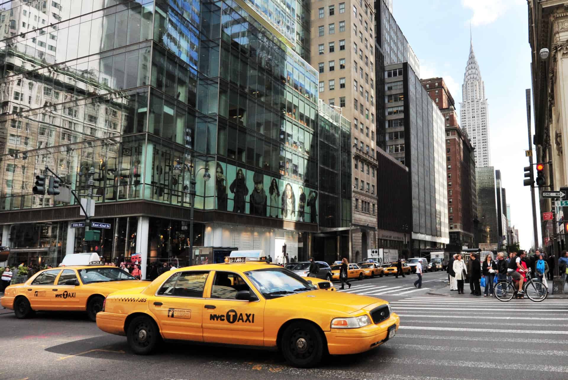 taxi jaune new york