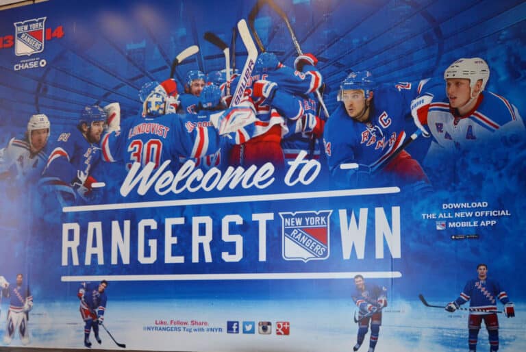 match new york rangers msg