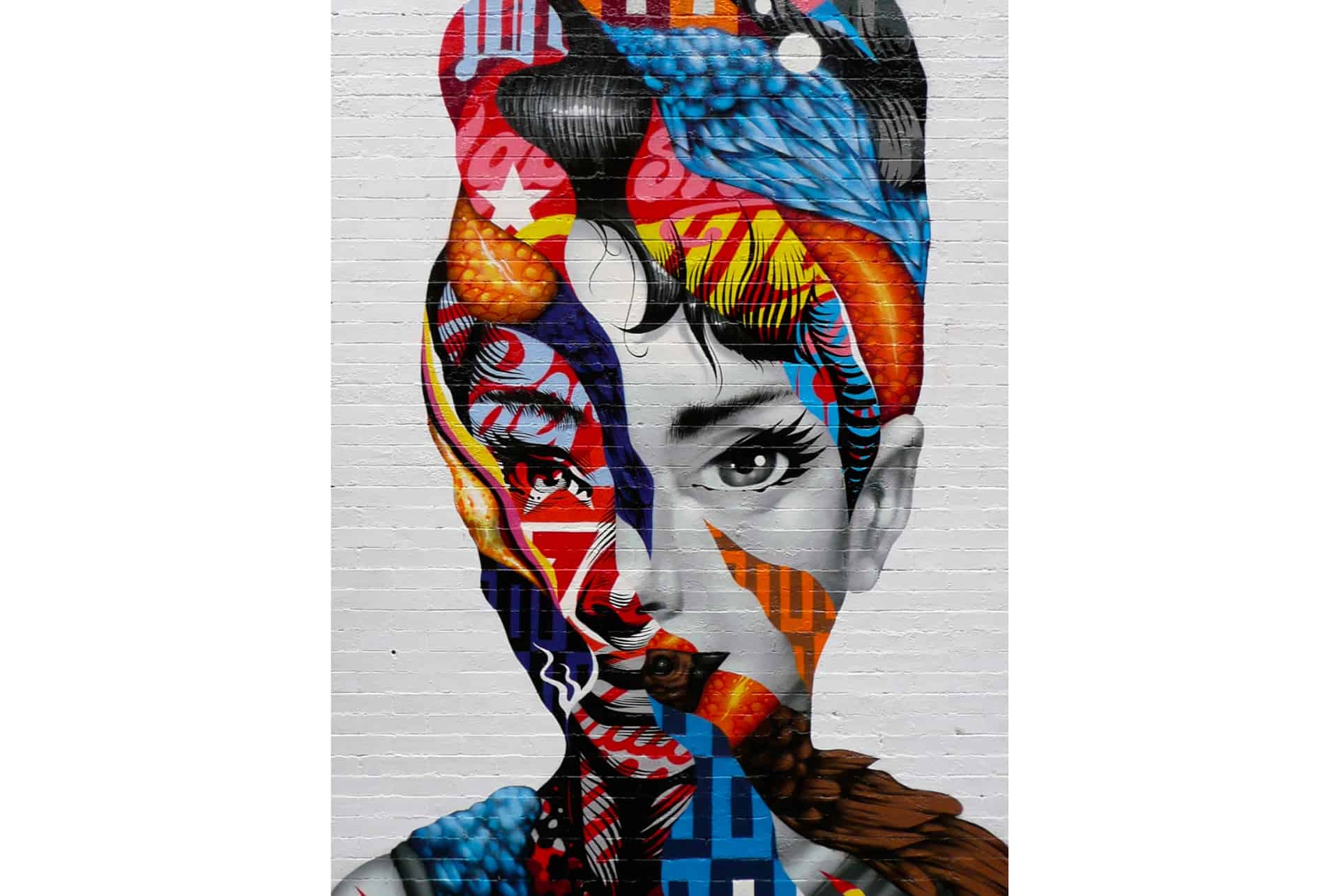 AUDREY OF MULBERRY tristan eaton