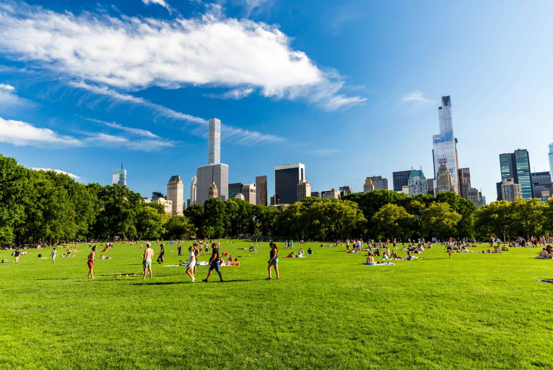 central park en ete