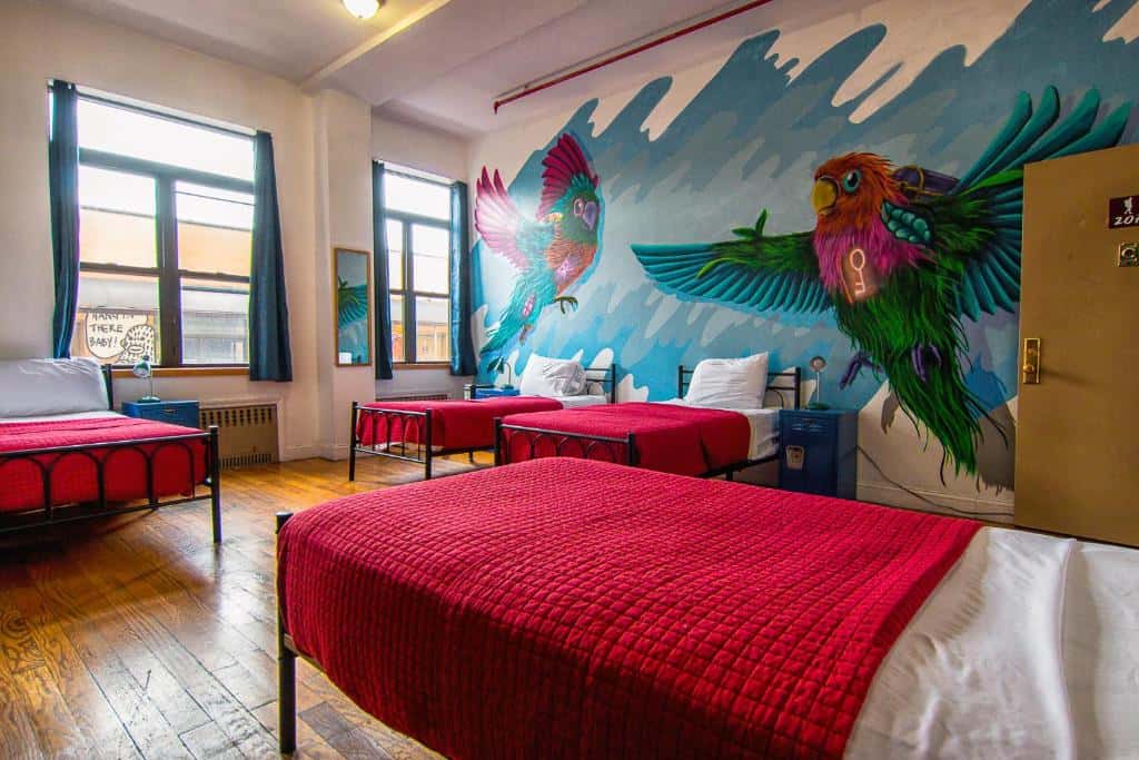 ny moore hostel chambre