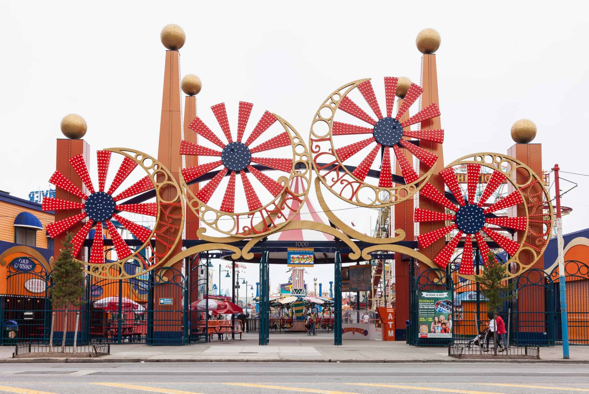 entree luna park coney island
