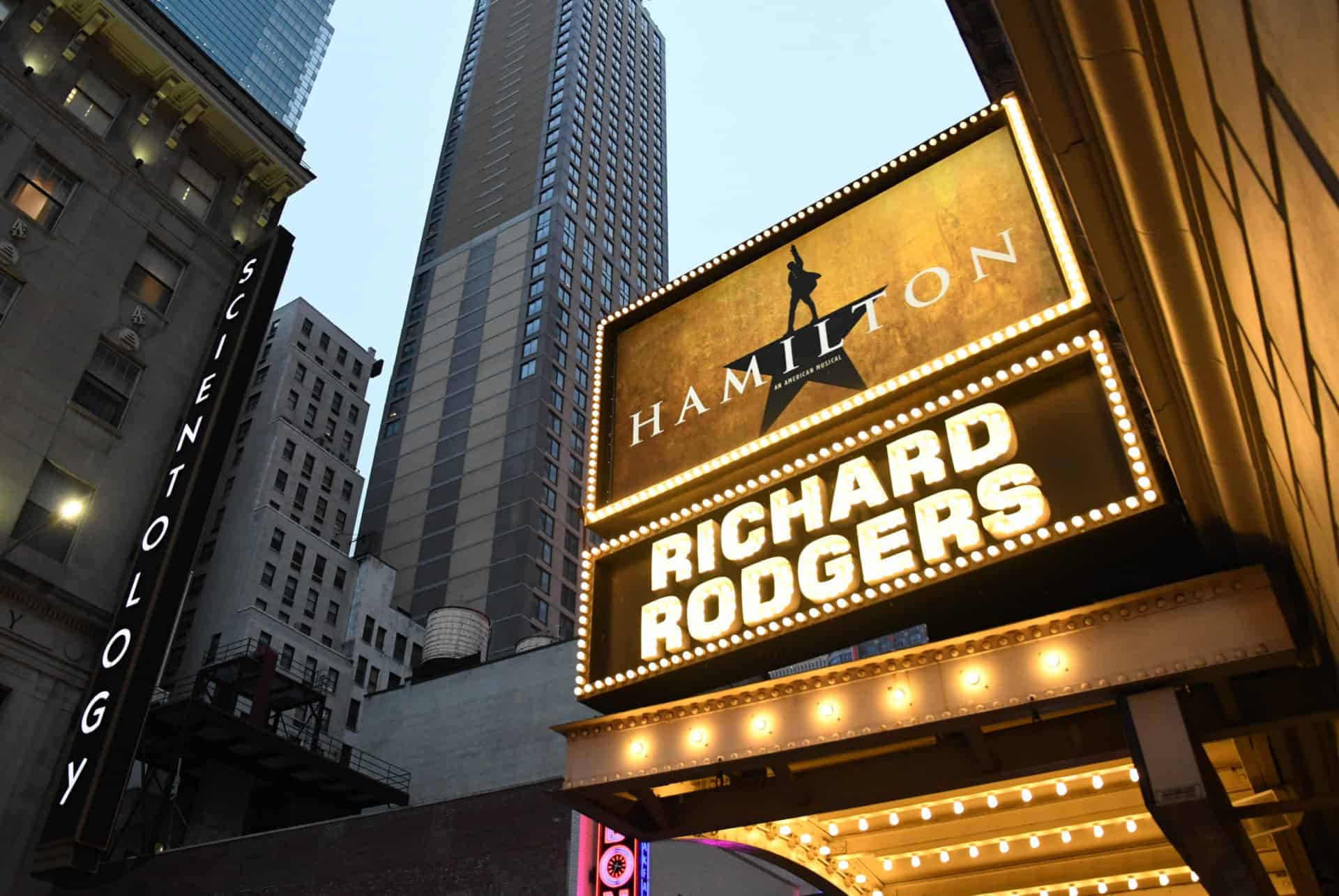 hamilton comedies musicales a broadway