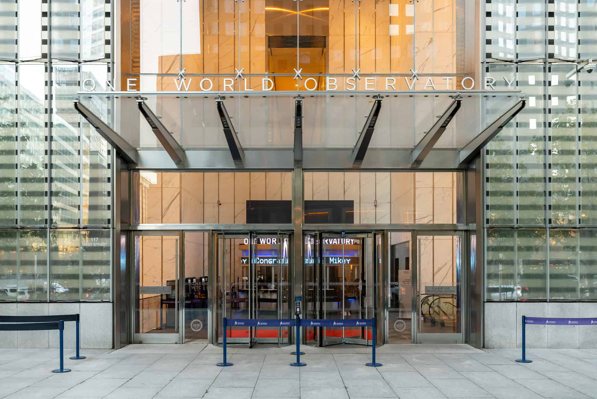 entree one world observatory