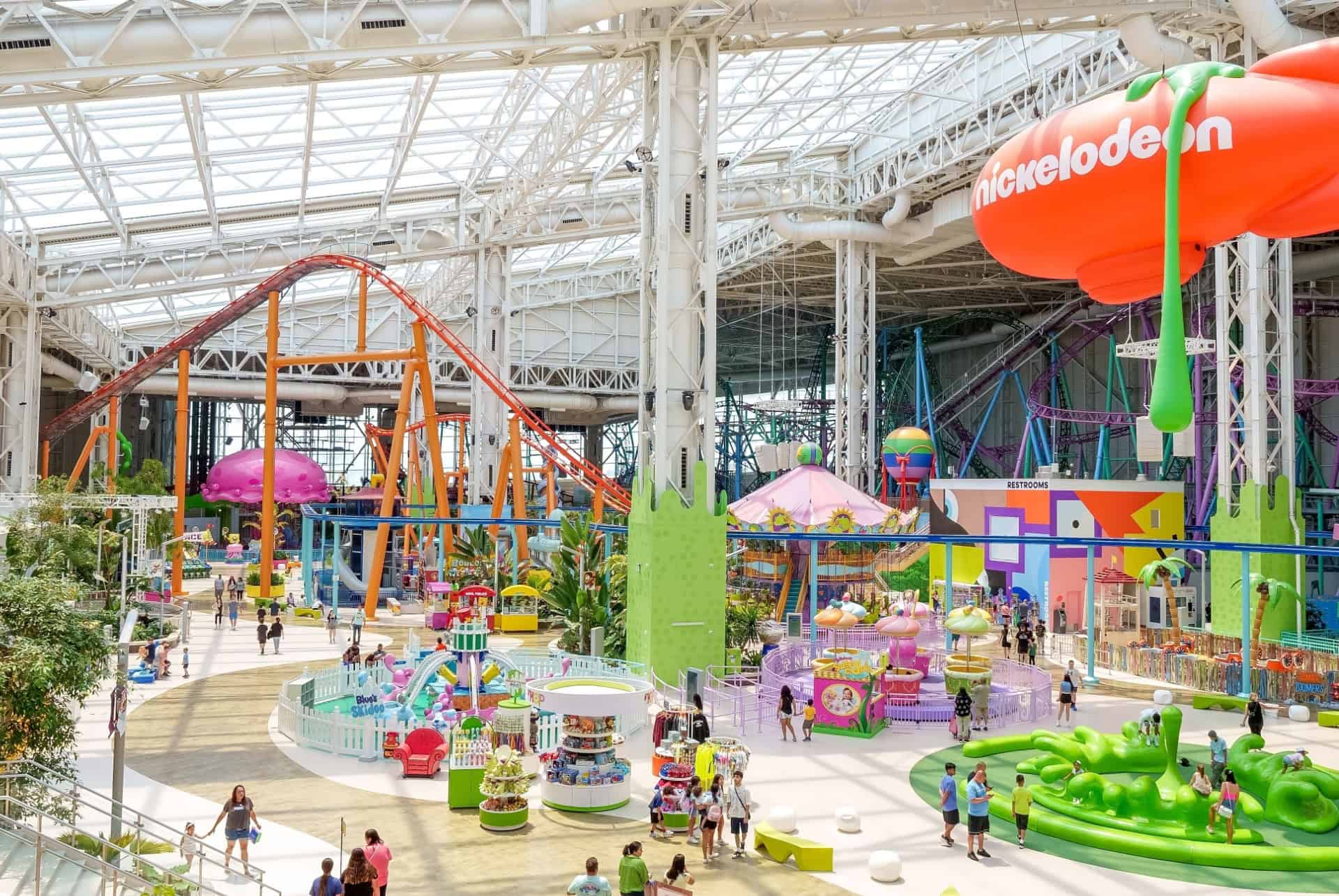 nickelodeon universe pluie a new york