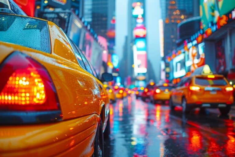 prendre le taxi a new york