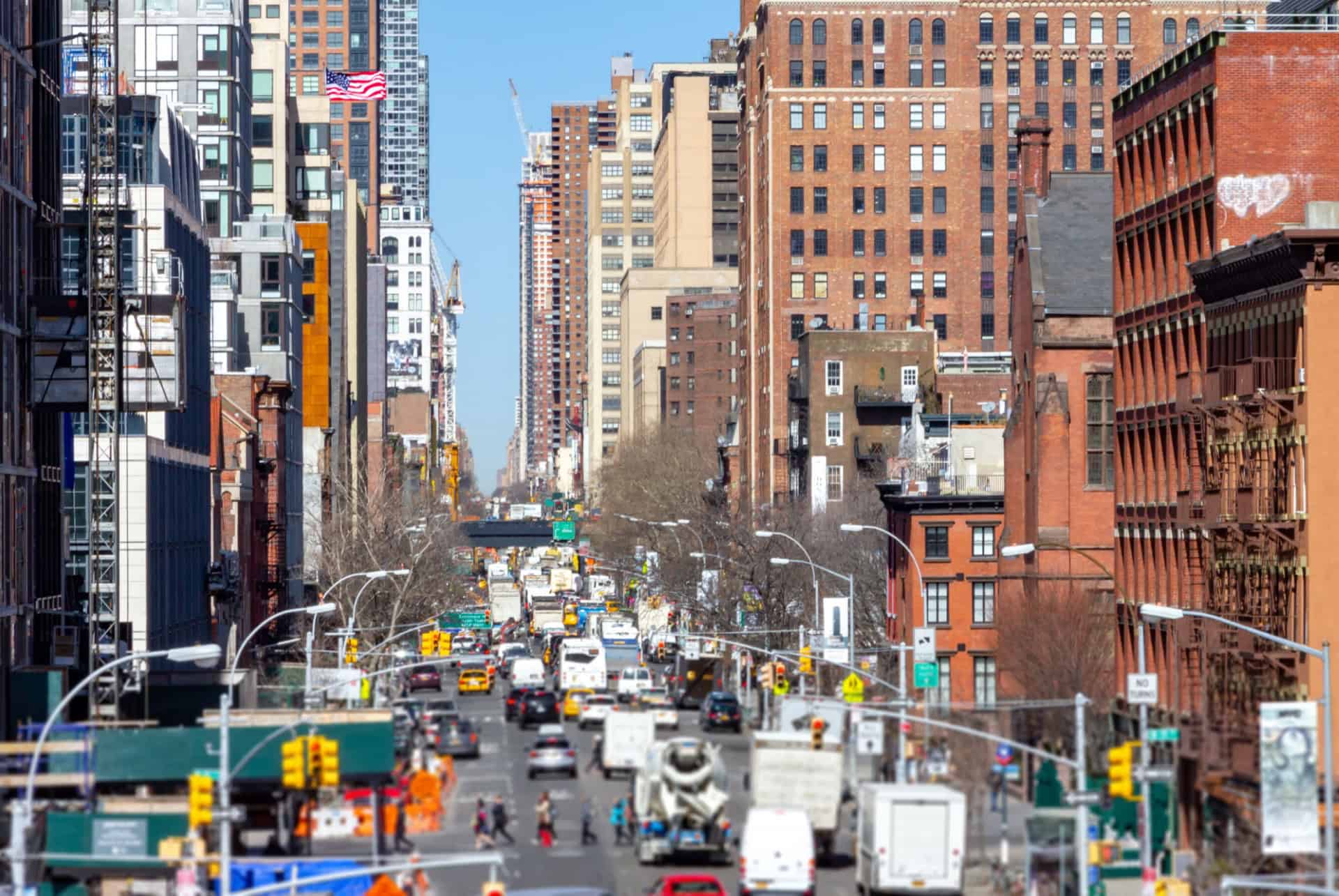 quartier de chelsea à new york 10th Avenue
