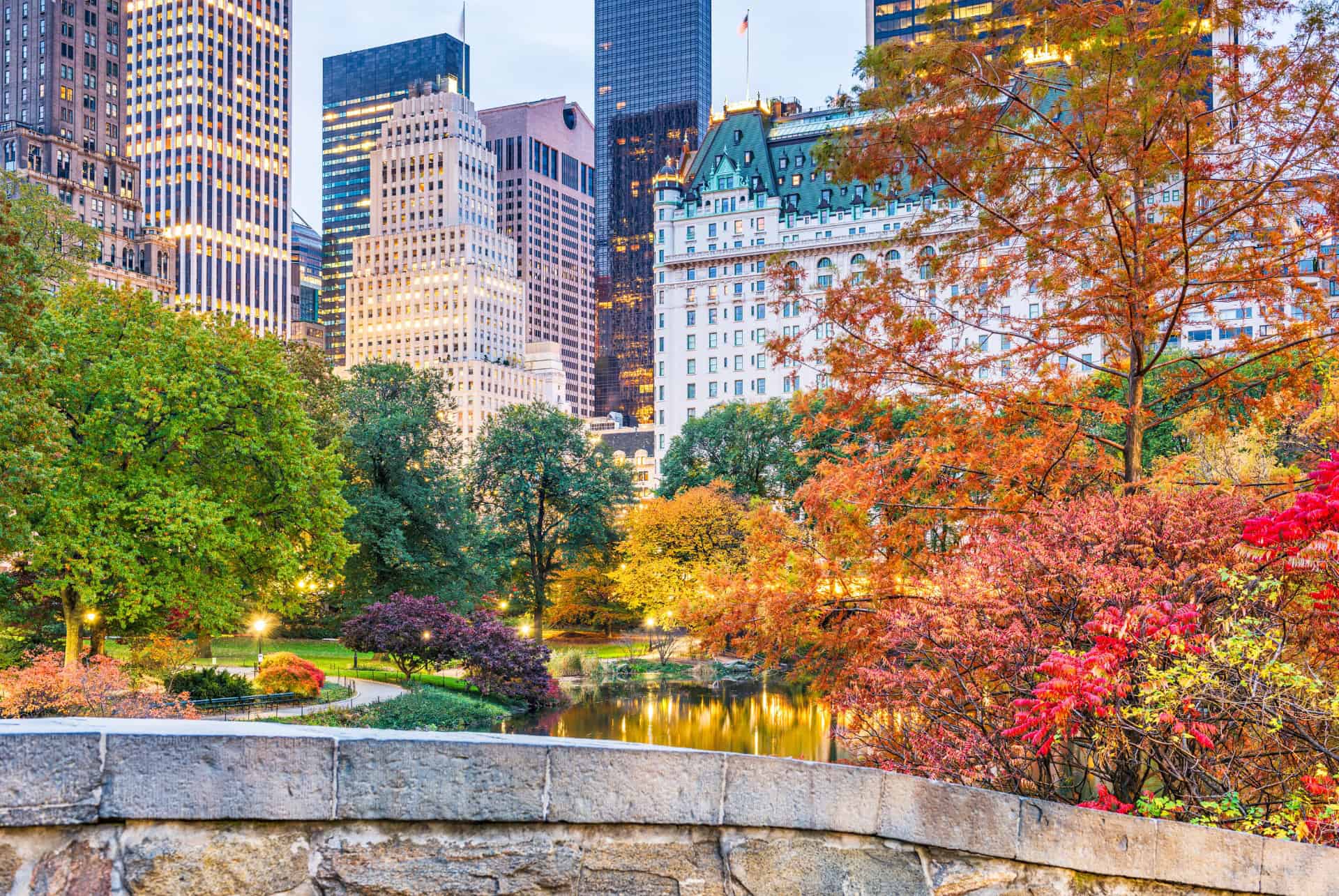 central park en octobre