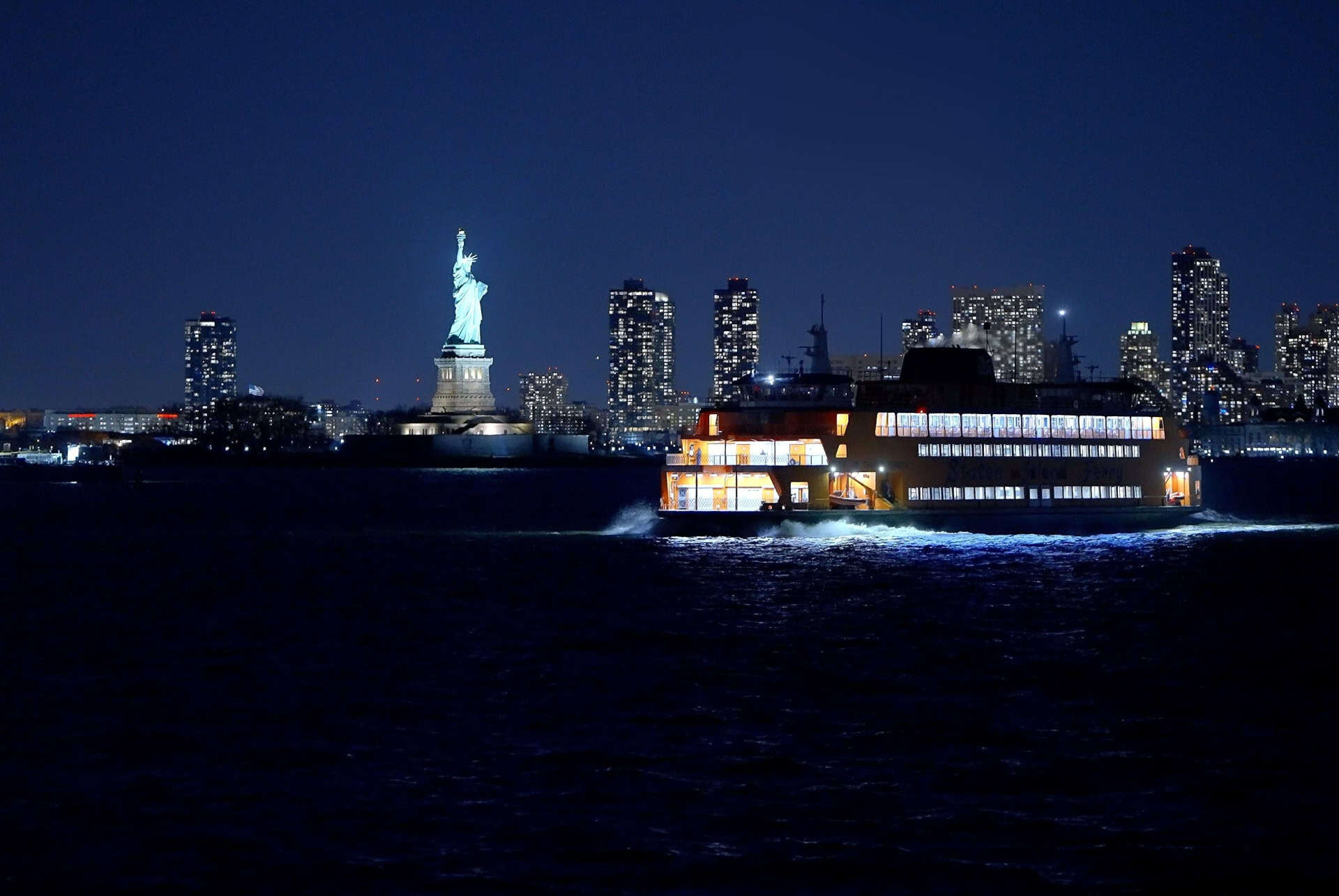 ferry staten island que faire new york nuit