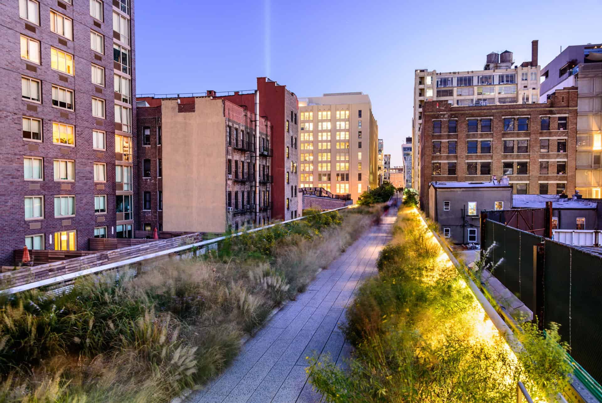 high line que faire new york nuit