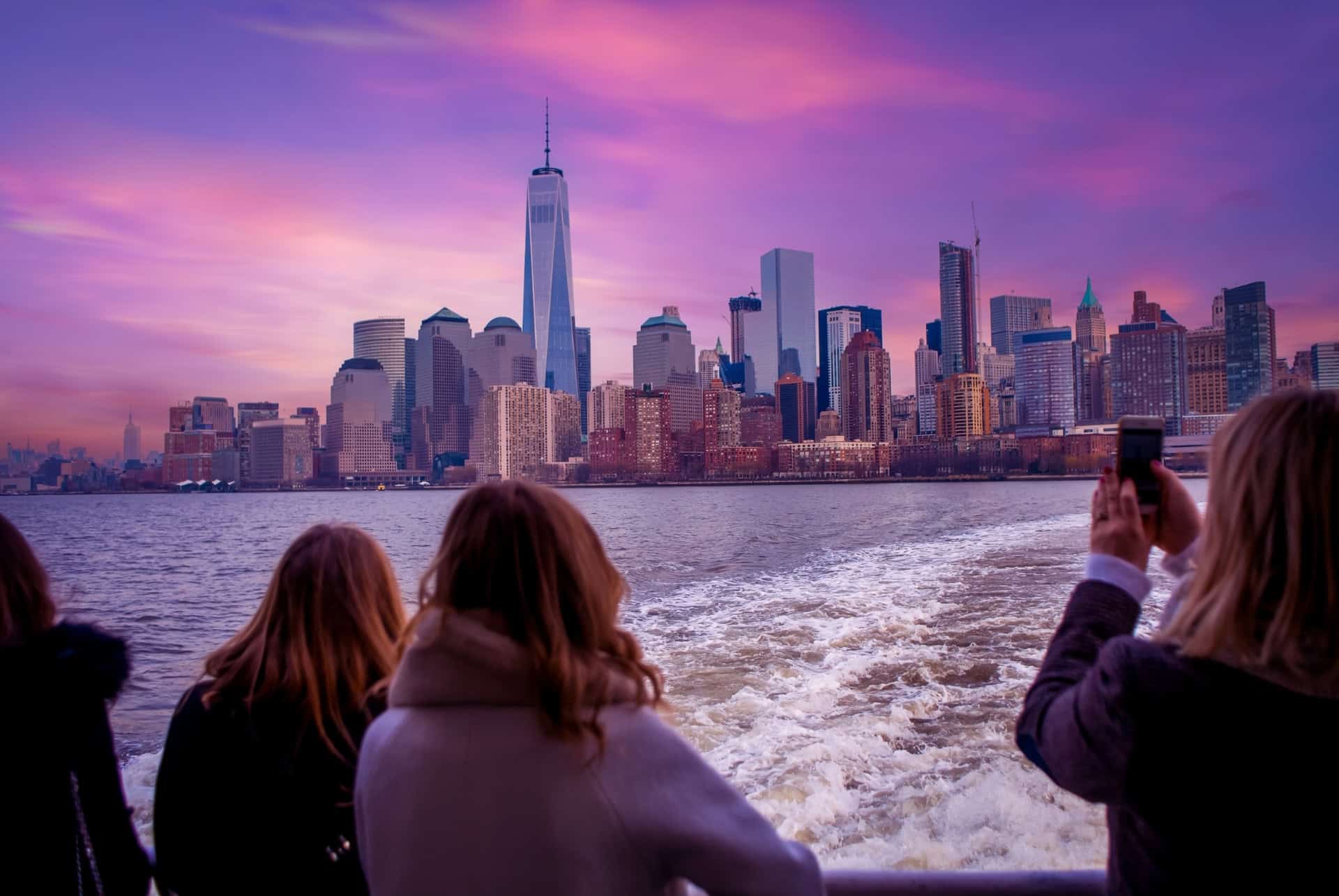 croisiere coucher de soleil new york