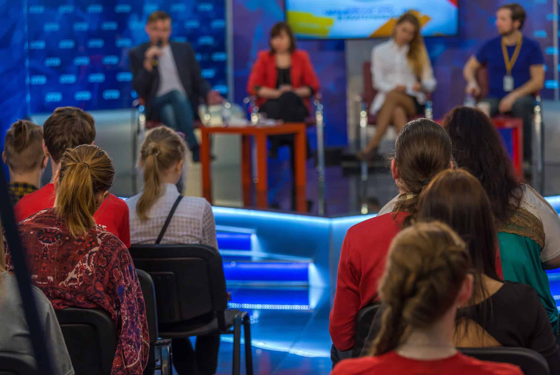 assister a un talk show