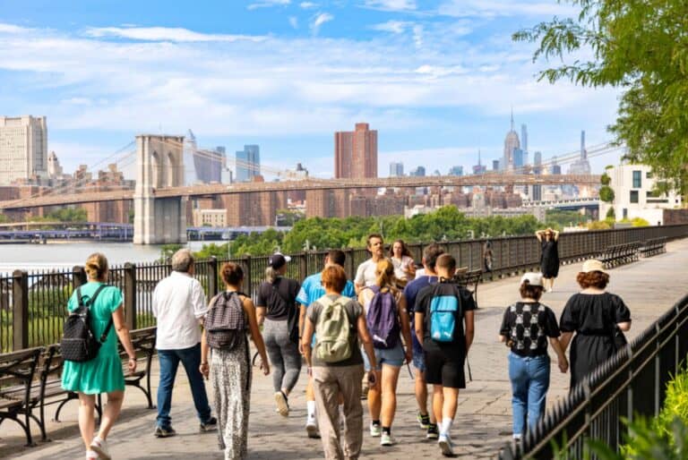 Visite guidée Brooklyn Heights, DUMBO et Brooklyn Bridge en français