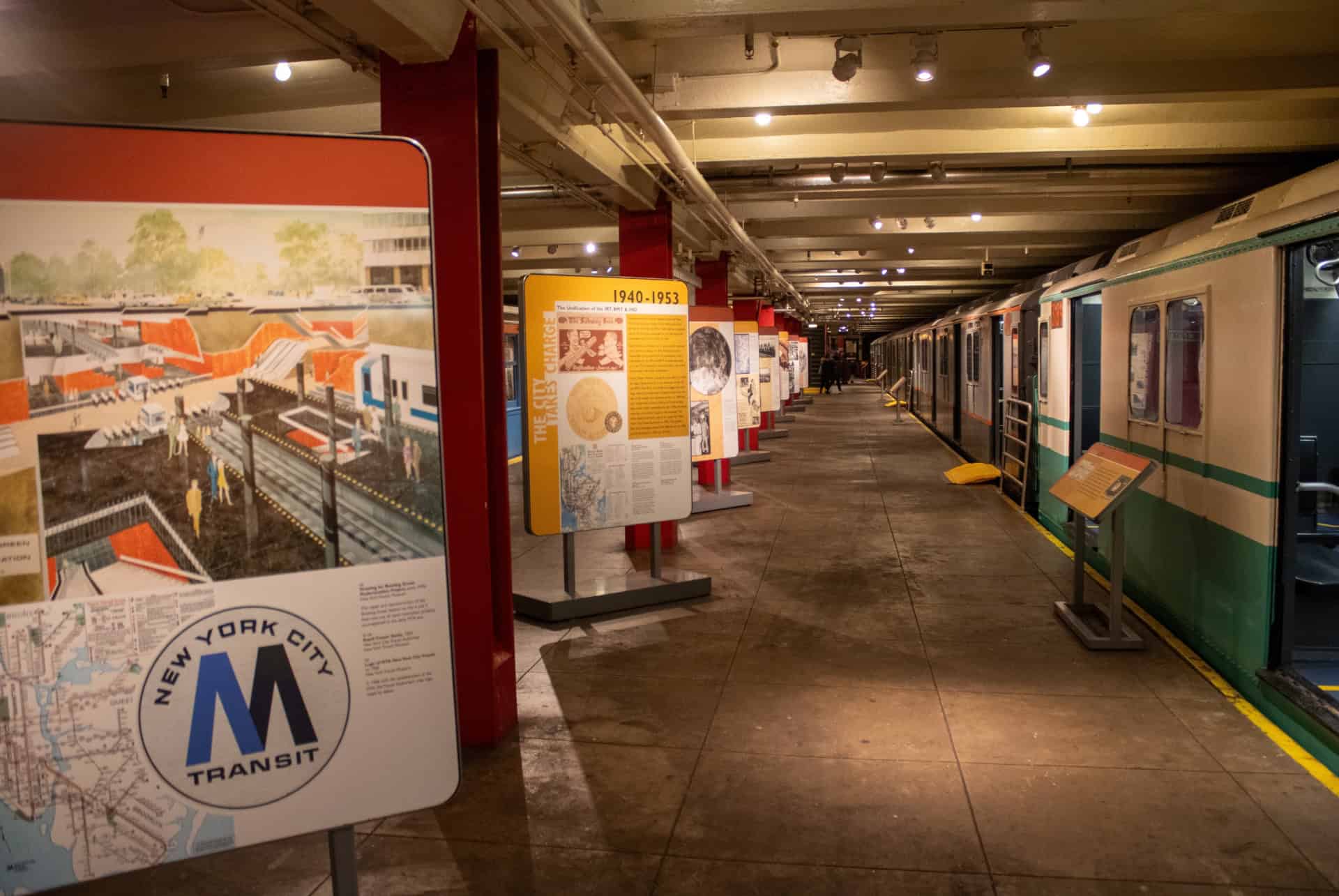 exposition au new york transit museum