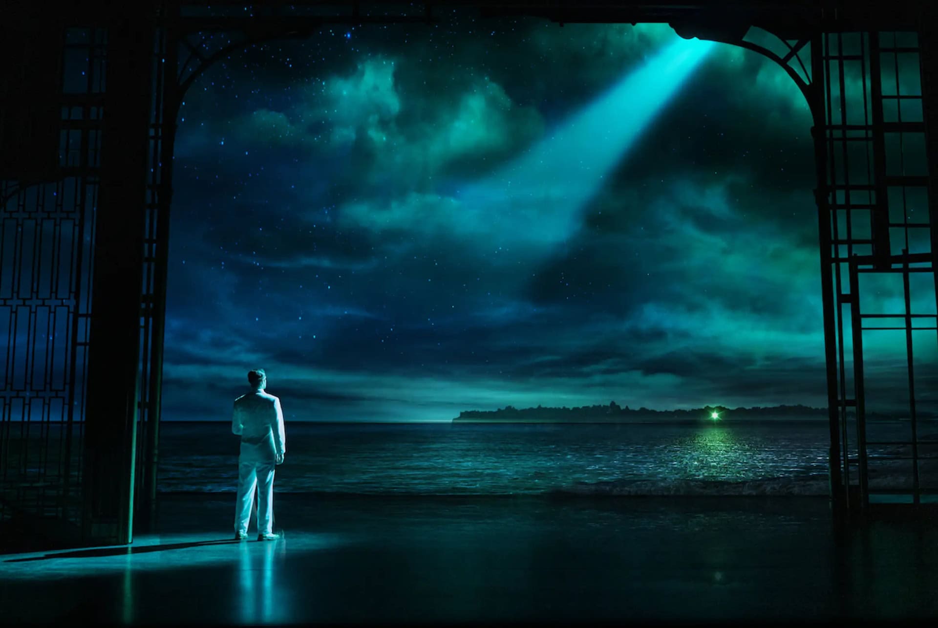 lumiere verte great gatsby comédies musicales à broadway lumiere verte great gatsby