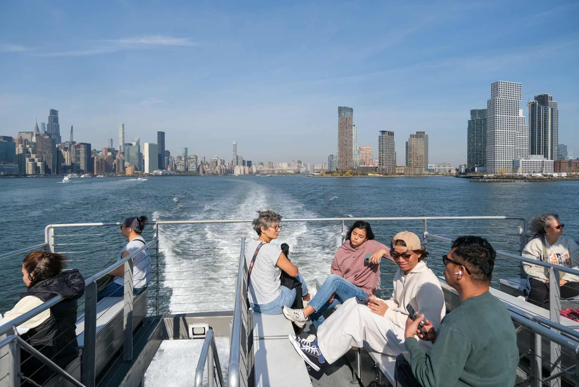 nyc ferry trajet